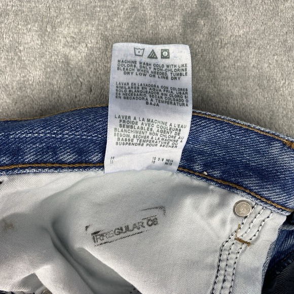 Lee Shorts Mens Size 34 Blue Denim Jean Jorts Skater Dad Outdoors *READ* - Picture 7 of 16